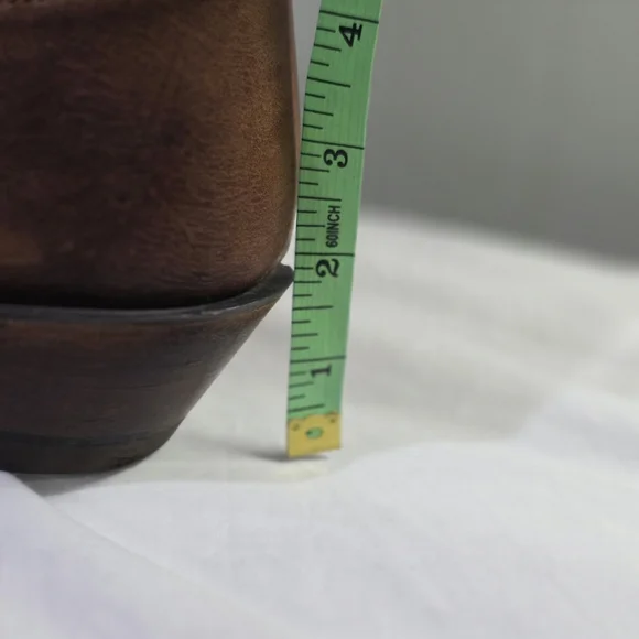 Justin Brown Leather Ebroidered Western Bent Rail Cowgirl Boots. 9.5C - Picture 11 of 11